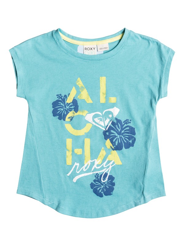 roxy, Girls 2-6 Aloha Flora Tank, CAMEO BLUE (bje0) 0 Girls 2-6 Aloha Flora Tank PGRS61156 Roxy