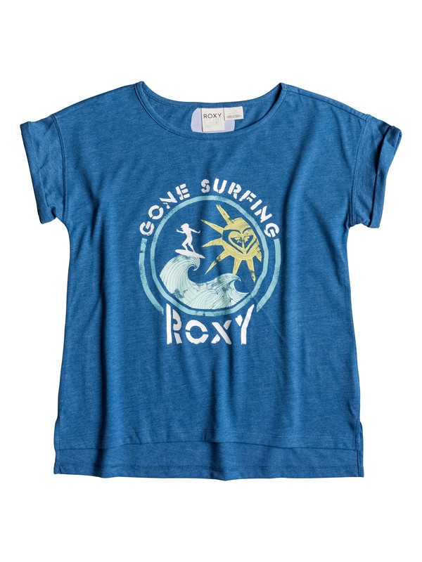 roxy, Baby Gone Surfin' Tee, DARK BLUE HEATHER (bqph) 0 Baby Gone Surfin' Tee PGRS61241 Roxy