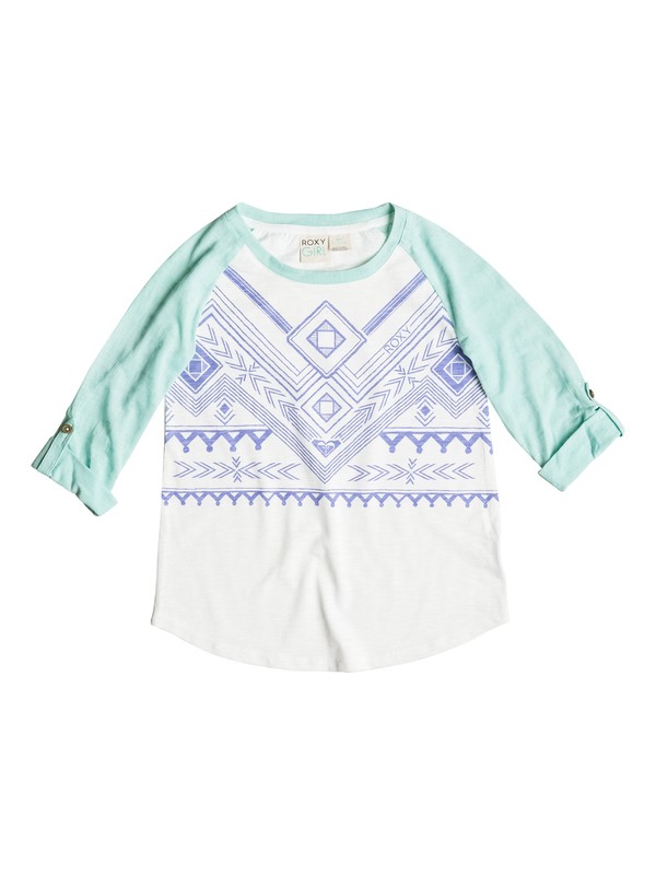 roxy, Girls 7-14 Aztec T-Shirt, SEASPRAY HEATHER (wbsh) 0 Girls 7-14 Aztec T-Shirt PGRS61367 Roxy