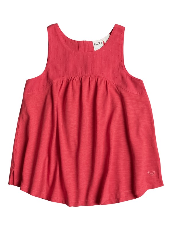 roxy, Baby Beach Bummin Sleeveless Top, HIBISCUS HEATHER (rmzh) 0 Baby Beach Bummin Sleeveless Top PGRS61511 Roxy