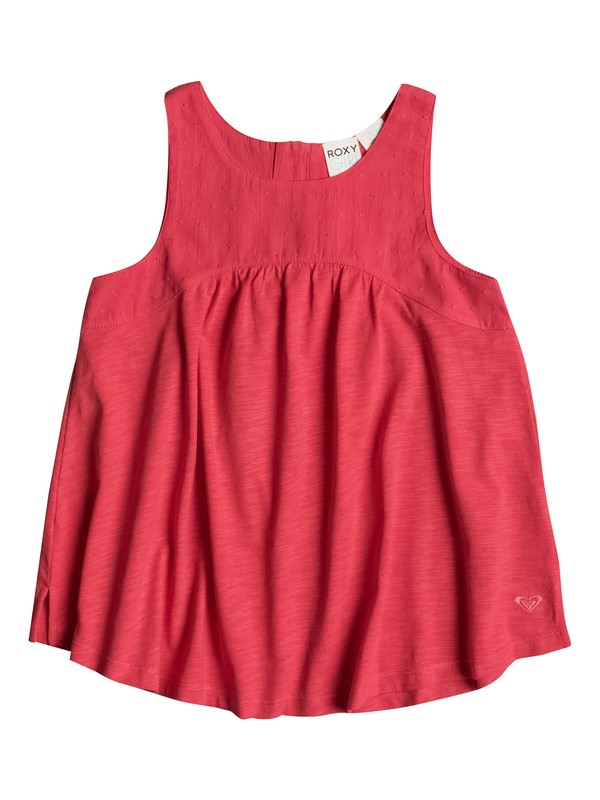 roxy, Girls 7-14 Beach Bummin Sleeveless Top, HIBISCUS HEATHER (rmzh) 0 Girls 7-14 Beach Bummin Sleeveless Top PGRS61517 Roxy