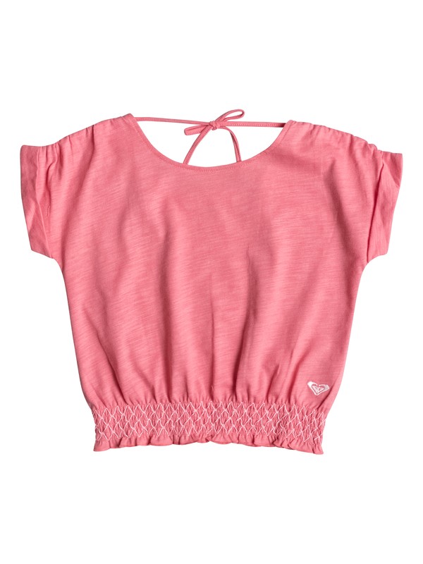 roxy, Girls 2-6 Zinnia T-Shirt, TEA ROSE HEATHER (mjzh) 0 Girls 2-6 Zinnia T-Shirt PGRS61536 Roxy