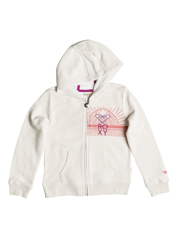 roxy, Girls 2-6 Tribal Sunset Zip-Up Hoodie, METRO HEATHER (tenh) 0 Girls 2-6 Tribal Sunset Zip-Up Hoodie PGRS62006 Roxy