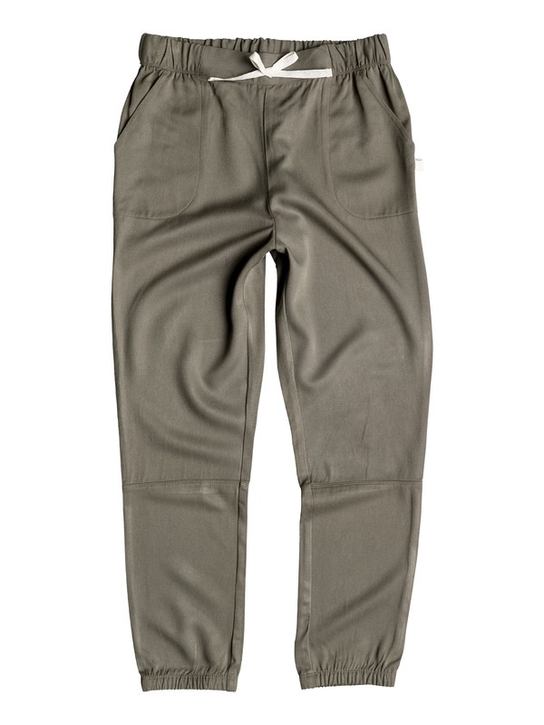 roxy, Girls 7-14 Kayak Jogger Pants, DUSTY OLIVE (gpb0) 0 Girls 7-14 Kayak Jogger Pants PGRS65187 Roxy