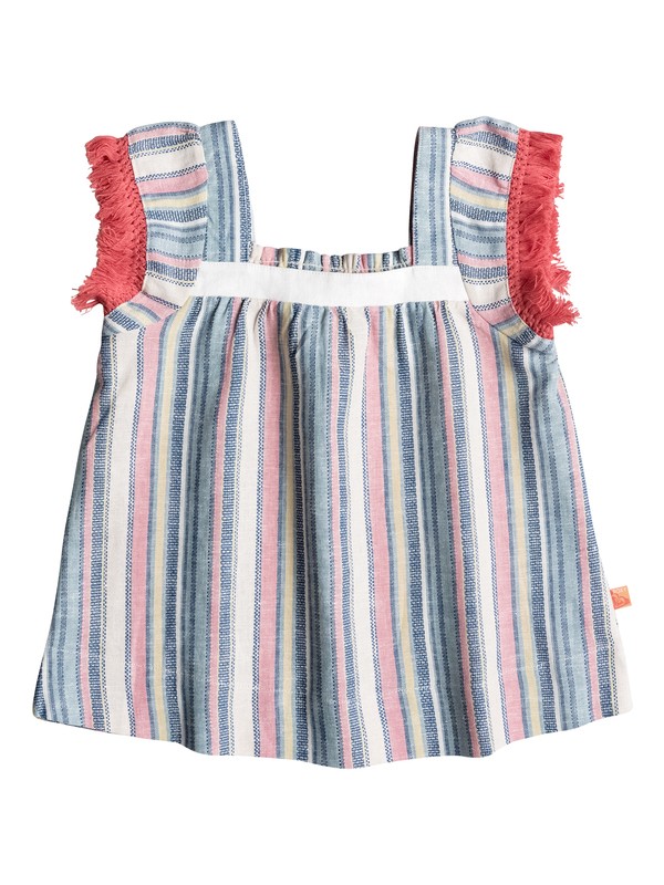 roxy, Girls 2-6 All Night Fiesta Top, CAMEO BLUE (bje0) 0 Girls 2-6 All Night Fiesta Top PGRS65426 Roxy