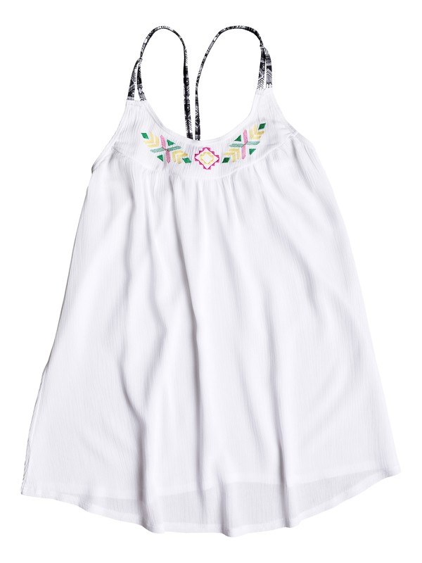 roxy, Girl's 7-14 Gypsy Geo Dress, SEA SALT (wbb0) 0 Girl's 7-14 Gypsy Geo Dress PGRS68027 Roxy