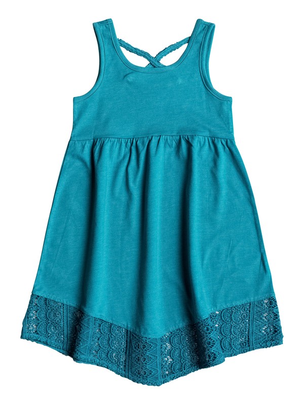 roxy, Baby Tea Time Sleeveless Dress, BISCAY BAY HEATHER (bpwh) 0 Baby Tea Time Sleeveless Dress PGRS68181 Roxy