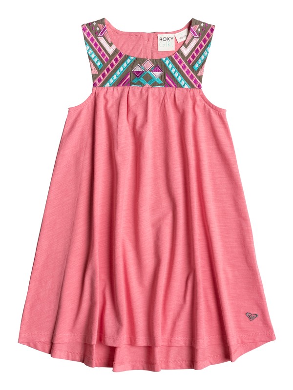 roxy, Baby Sunny Sky Sleeveless Dress, TEA ROSE HEATHER (mjzh) 0 Baby Sunny Sky Sleeveless Dress PGRS68221 Roxy