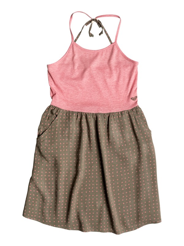 roxy, Girls 7-14 Sprint Sleeveless Dress, OLIVE STITCH (mjz6) 0 Girls 7-14 Sprint Sleeveless Dress PGRS68237 Roxy