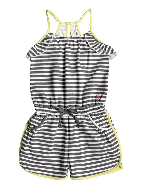 roxy, Girls 2-6 Tomboy Romper, STRIPE (wbb3) 0 Girls 2-6 Tomboy Romper PGRS68376 Roxy