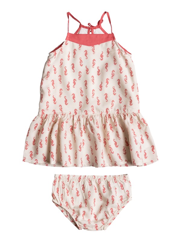 roxy, Baby Lil Seahorse Sleeveless Dress, SEA HORSES (mje6) 0 Baby Lil Seahorse Sleeveless Dress PGRS68381 Roxy