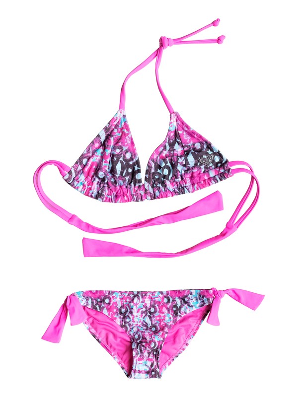 roxy, Girls 7-14 Altered Destination Bikini, ALTERED DESTINATION (mht6) 0 Girls 7-14 Altered Destination Bikini PGRS68627 Roxy