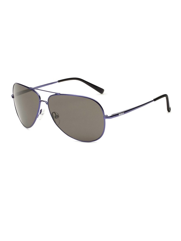 roxy, Raf 1 Sunglasses, PURPLE / GREY (h03) 0 Raf 1 Sunglasses REWN014 Roxy