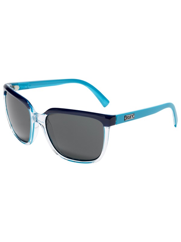 roxy, Laetitia Sunglasses, TRANSPARENT BUE / GREY (199) 0 Laetitia Sunglasses REWN018 Roxy