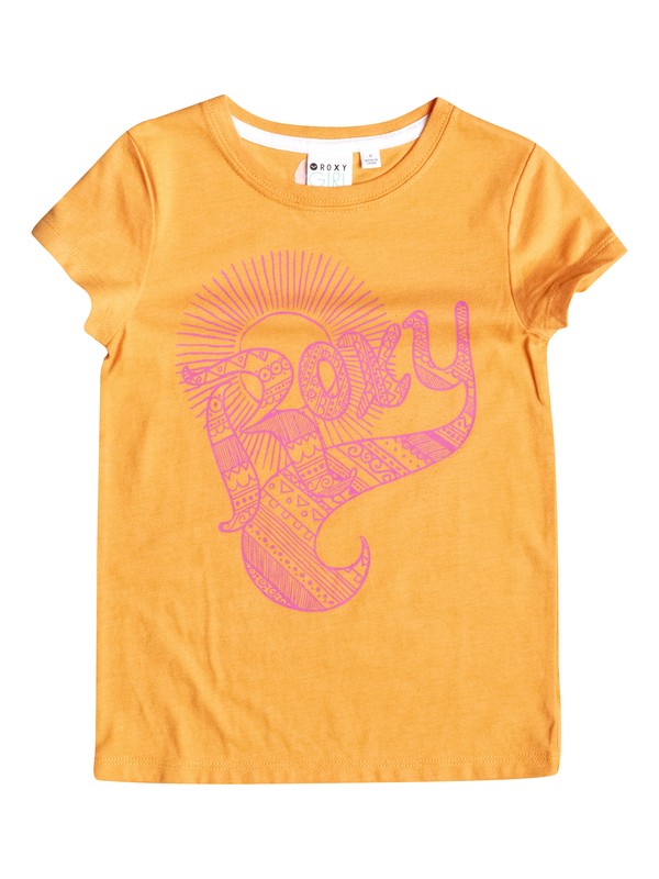 roxy, Girl's 2-6 Sunbeams Tee, Apricot - Heather (nkbh) 0 Girl's 2-6 Sunbeams Tee RRF51076 Roxy