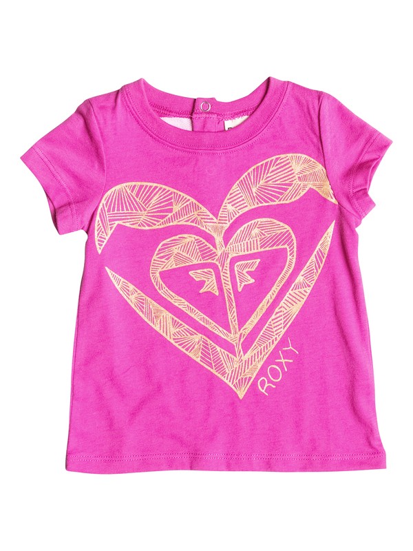 roxy, Baby All Heart Tee, Rose Violet-h (mlkh) 0 Baby All Heart Tee RRF51271 Roxy