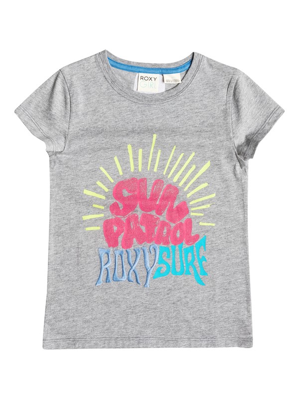 roxy, Baby Sun Patrol Tee, Highrise-h (sgrh) 0 Baby Sun Patrol Tee RRF51361 Roxy