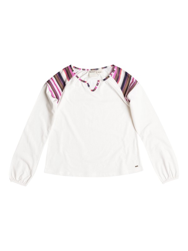 Sunkiss Shoulder - Long Sleeve Top RRF51697 0 Girl's 7-14 Sunkiss Shoulder Long Sleeve Top RRF51697 Roxy