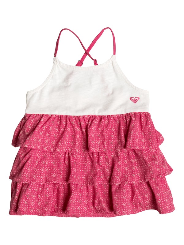 roxy, Baby Saltwater Taffy Tank Top, Azalea - Pattern_1 (mna6) 0 Baby Saltwater Taffy Tank Top RRF51831 Roxy