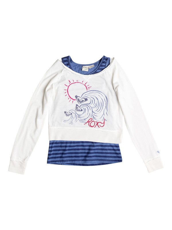roxy, Baby Making Waves Tee, Whisper White-6 (wcf6) 0 Baby Making Waves Tee RRF51931 Roxy