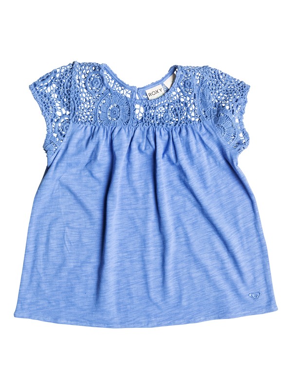 roxy, Girl's 2-6 Coral Bay Tank Top, Blue Bonnet - Solid (bjv0) 0 Girl's 2-6 Coral Bay Tank Top RRF51996 Roxy