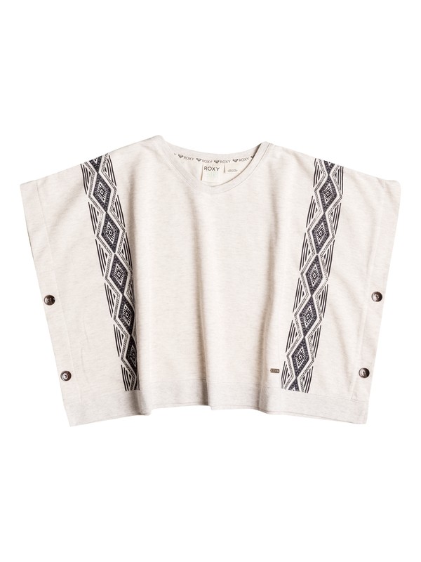 Half Pipe Poncho - Loopy Poncho RRF52227 0 Girl's 7-14 Half Pipe Poncho Sweater RRF52227 Roxy