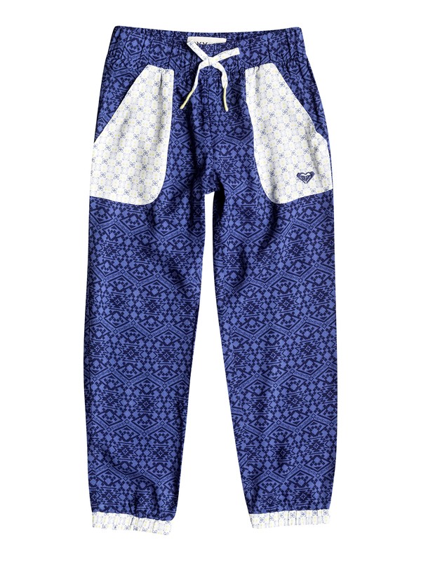 roxy, Girl's 2-6 Gnarly Harem Pants, Dutch Blue-6 (bmt6) 0 Girl's 2-6 Gnarly Harem Pants RRF53016 Roxy