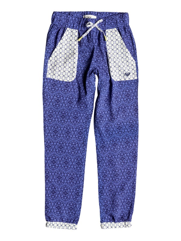 roxy, Girl's 7-14 Gnarly Harem Pants, Dutch Blue-6 (bmt6) 0 Girl's 7-14 Gnarly Harem Pants RRF53017 Roxy