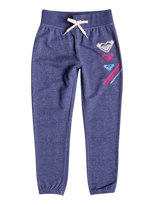 roxy, Girl's 2-6 Coney Logo Sweatpants, Astral Aura-h (pssh) 0 Girl's 2-6 Coney Logo Sweatpants RRF53056 Roxy