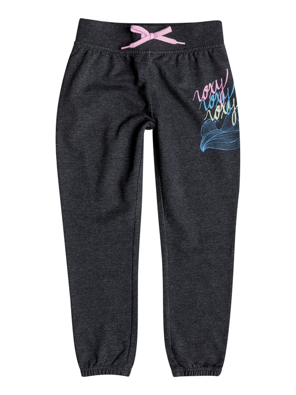 roxy, Girl's 2-6 Catch A Wave Sweatpants, Anthracite-h (kvjh) 0 Girl's 2-6 Catch A Wave Sweatpants RRF53076 Roxy