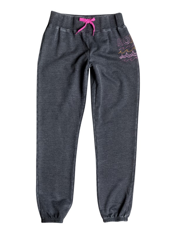 roxy, Girl's 7-14 Playa Sweatpants, Anthracite-h (kvjh) 0 Girl's 7-14 Playa Sweatpants RRF53117 Roxy