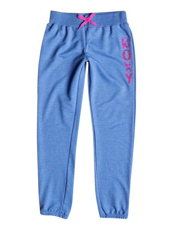 roxy, Girl's 7-14 Cruise Sweatpants, Dutch Blue - Solid (bmt0) 0 Girl's 7-14 Cruise Sweatpants RRF53127 Roxy