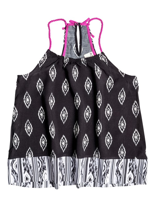 roxy, Girl's 7-14 Gurfer Racerback Top, Anthracite-6 (kvj6) 0 Girl's 7-14 Gurfer Racerback Top RRF55117 Roxy