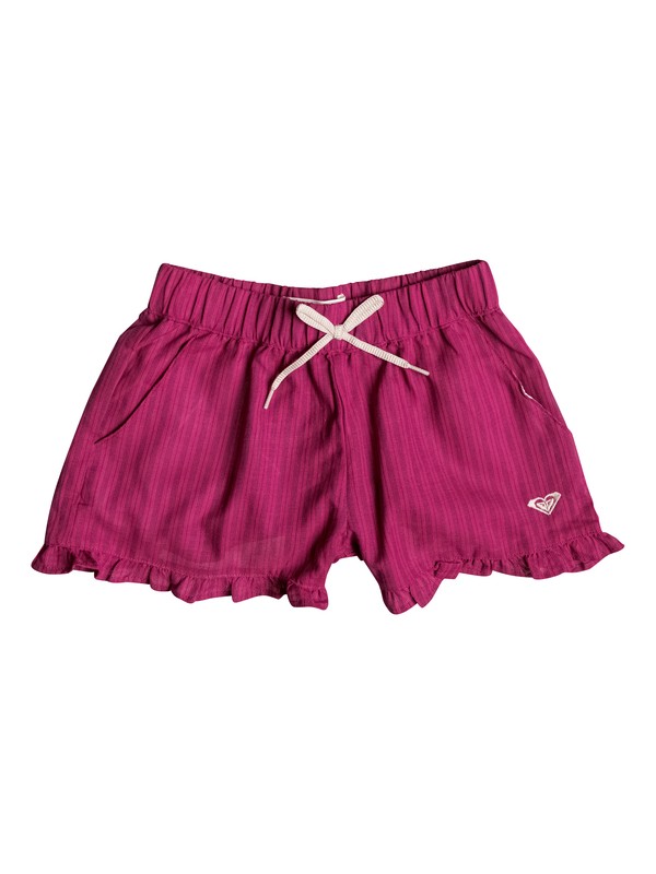 roxy, Baby Sunset Striped Shorts, Cerise - Stripe_1 (mqt3) 0 Baby Sunset Striped Shorts RRF55451 Roxy