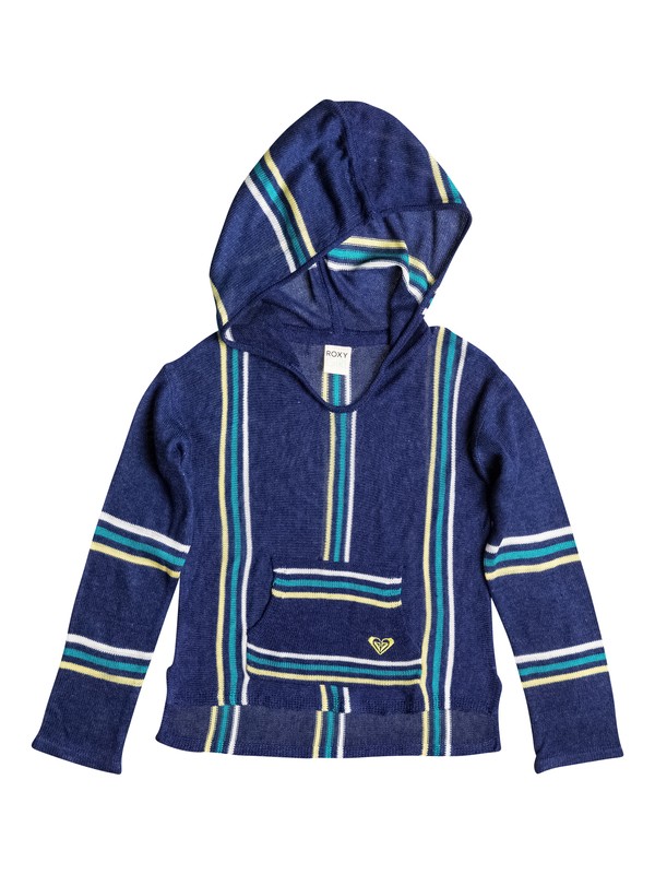 roxy, Girl's 7-14 Weekend Sweater Pullover Hoodie, Astral Aura-3 (pss3) 0 Girl's 7-14 Weekend Sweater Pullover Hoodie RRF56057 Roxy