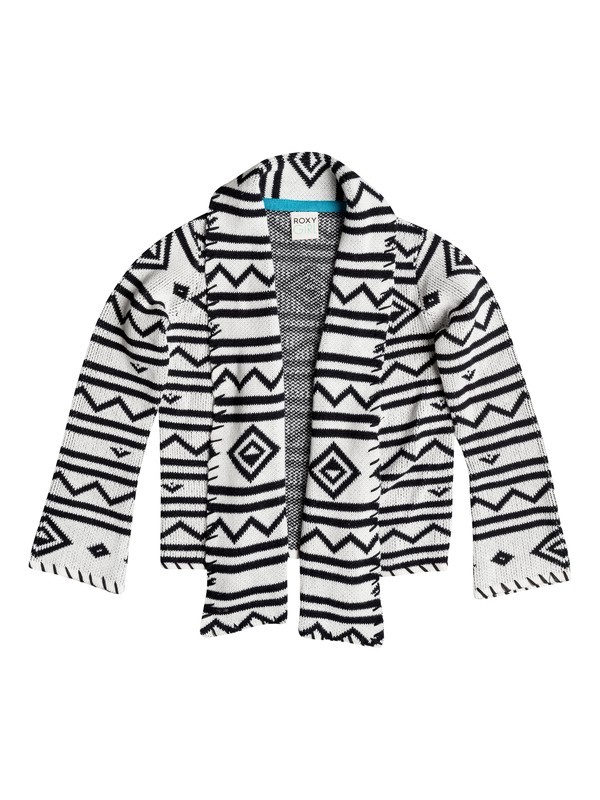 roxy, Girl's 2-6 At Dawn Cozy Sweater, Whisper White-6 (wcf6) 0 Girl's 2-6 At Dawn Cozy Sweater RRF56066 Roxy