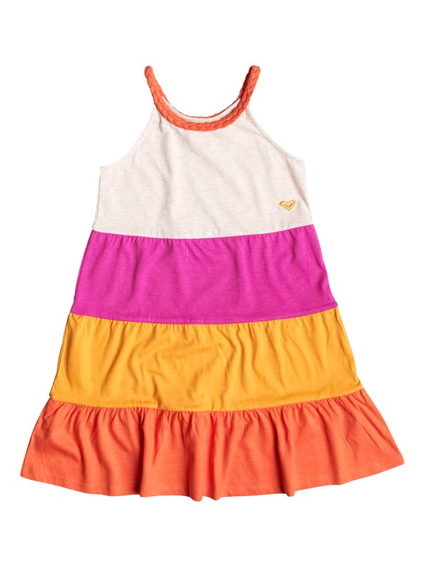roxy, Girl's 2-6 Sunset Tide Dress, Sandshell-h (tenh) 0 Girl's 2-6 Sunset Tide Dress RRF58096 Roxy