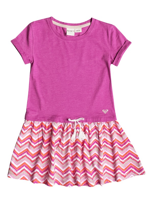 roxy, Girl's 2-6 The Ziggy Dress, Rose Violet-6 (mlk6) 0 Girl's 2-6 The Ziggy Dress RRF58156 Roxy