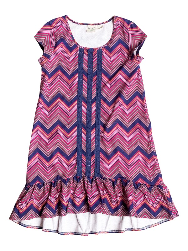 roxy, Girl's 7-14 Yacht Club Dress, Cerise - Pattern_1 (mqt6) 0 Girl's 7-14 Yacht Club Dress RRF58207 Roxy