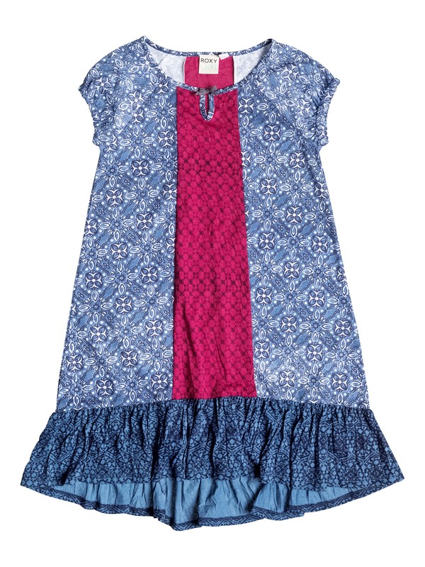 roxy, Girl's 7-14 Bluebell Dress, Dutch Blue-6 (bmt6) 0 Girl's 7-14 Bluebell Dress RRF58237 Roxy