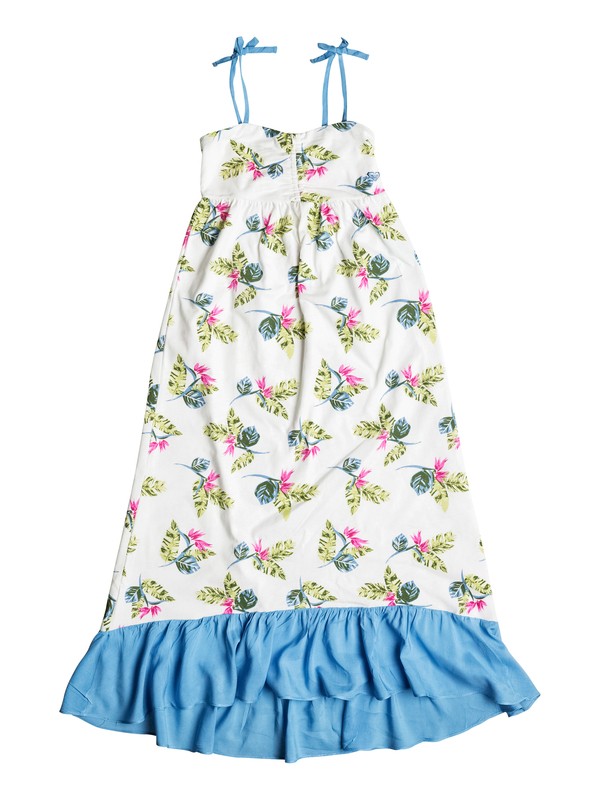 roxy, Girl's 7-14 Rebel Maxi Dress, Whisper White-6 (wcf6) 0 Girl's 7-14 Rebel Maxi Dress RRF58467 Roxy