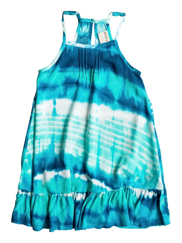 roxy, Girl's 2-6 NAXOS Dress, Blue Turquoise (bjj0) 0 Girl's 2-6 NAXOS Dress RRF68376 Roxy