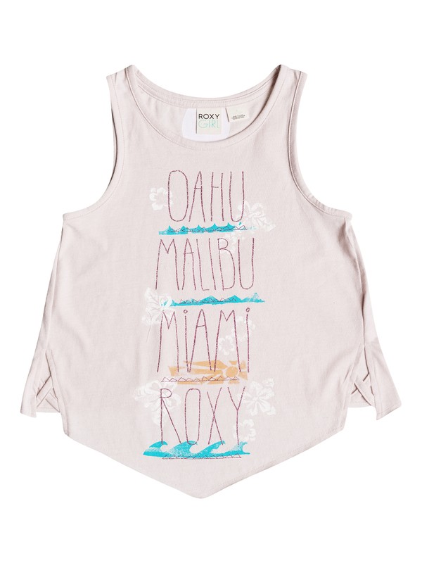 roxy, Girls 7-14 Big Destination Tank, Hushed Violet (tey0) 0 Girls 7-14 Big Destination Tank RRH51077 Roxy