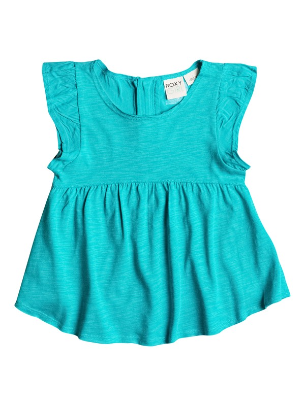 roxy, Girls 2-6 Swing T-Shirt, Lake Blue - Heather (bnwh) 0 Girls 2-6 Swing T-Shirt RRH51306 Roxy