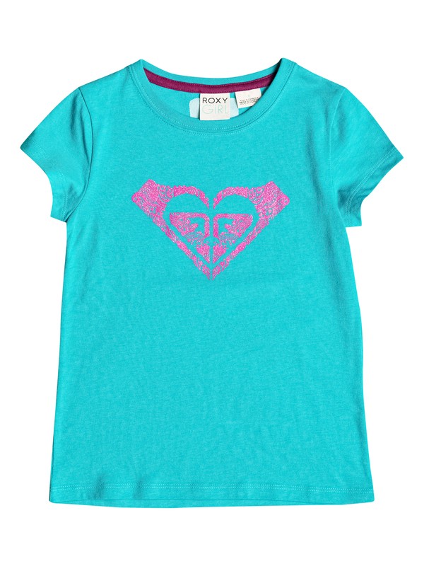roxy, Baby Swirl T-Shirt, Lake Blue - Solid (bnw0) 0 Baby Swirl T-Shirt RRH51321 Roxy