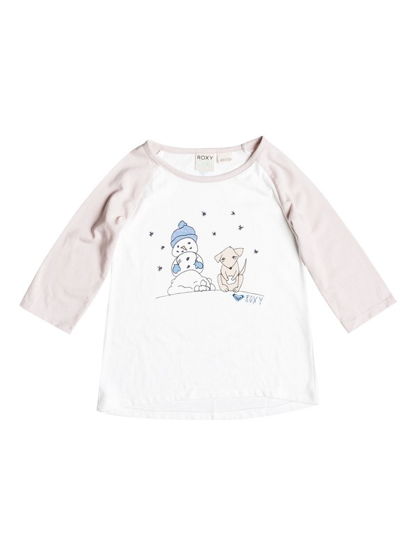roxy, Baby Snow Puppy T-Shirt, egret (wbs0) 0 Baby Snow Puppy T-Shirt RRH51341 Roxy