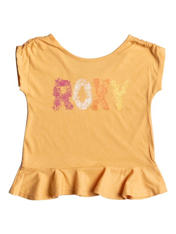 roxy, Baby Sea Girl T-Shirt, Apricot Nectar (ngv0) 0 Baby Sea Girl T-Shirt RRH51371 Roxy