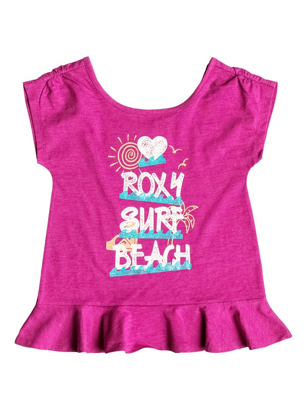 roxy, Baby Surf Beach T-Shirt, Festival Fuchsia-h (mpch) 0 Baby Surf Beach T-Shirt RRH51381 Roxy