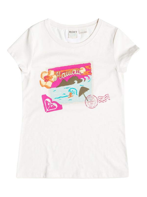 Girls 2-6 Postcard T-Shirt RRH51556 0 Girls 2-6 Postcard T-Shirt RRH51556 Roxy