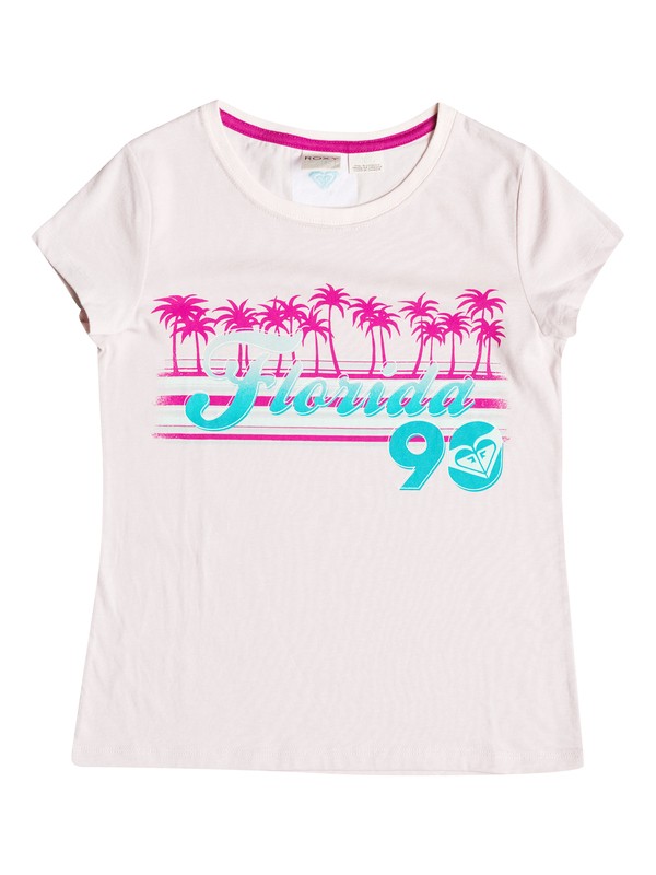 roxy, Girls 2-6 Florida 90 T-Shirt, Hushed Violet-h (teyh) 0 Girls 2-6 Florida 90 T-Shirt RRH51576 Roxy